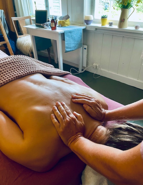 Relaxing massage room environment in Sicily, Italy